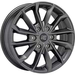 MSW M42 VAN hliníkové disky 7,5x19 6x120 ET52,5 MATT DARK GREY